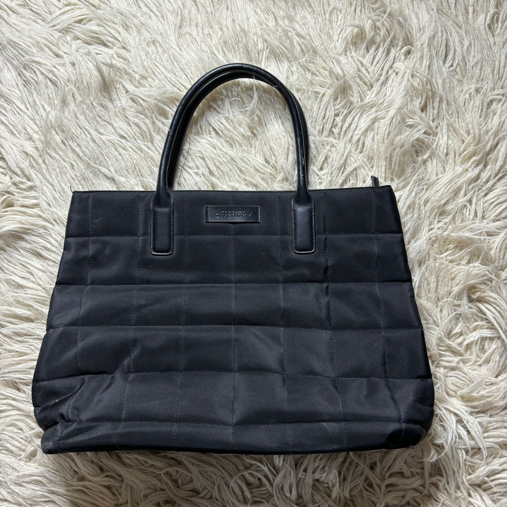 Givenchy Parfums Black Nylon Tote Bag